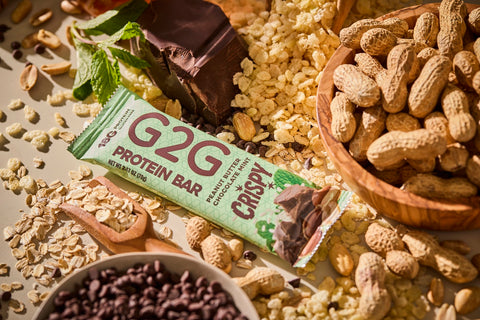 Mint Crispy Peanut Butter Chocolate