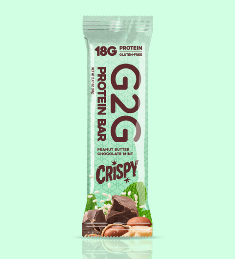 Mint Crispy Peanut Butter Chocolate